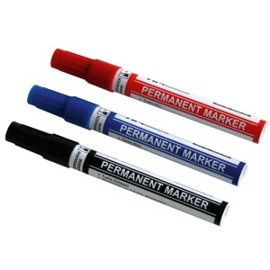 VODOODPORNI FLOMASTER 3-DELNI SET  MKS-3A