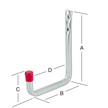 RAZNA OBEŠALA – KLJUKA, ENOJNA 300 X 250 X 91 MM