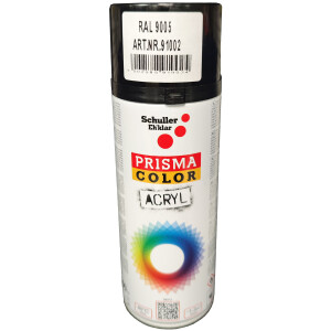 BARVNI SPREJ ČRNA SIJAJ 91002 RAL.: 9005 400ML