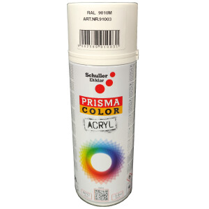 BARVNI SPREJ 91003 AKRILNI BELI MAT RAL.: 9010M 400 ML