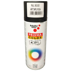 BARVNI SPREJ ČRNA MAT 91004 RAL.: 9005M 400ML