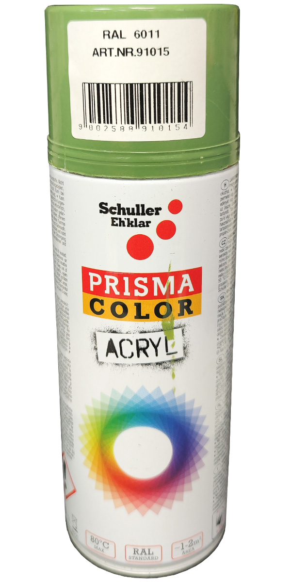 BARVNI SPREJ ZELEN 91015 RAL.: 6011 400 ML