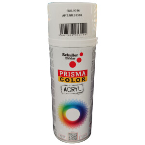 BARVNI SPREJ PROMETNO BELA 91310 RAL.: 9016 400 ML