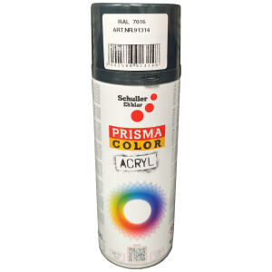 BARVNI SPREJ ANTRACIT SIV 91314 AKRILNI RAL.: 7016 400 ML