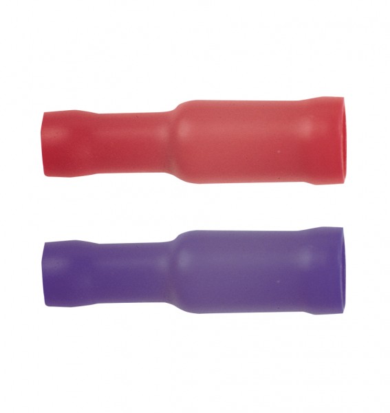 Kabelski čevlji obročni 5 mm B750 z modro PVC izolacijo.