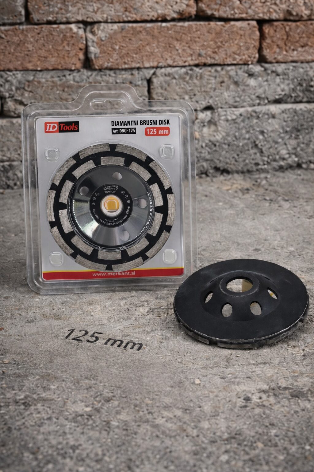 BRUSNI DISK DIAMANT 125 MM BDD-125