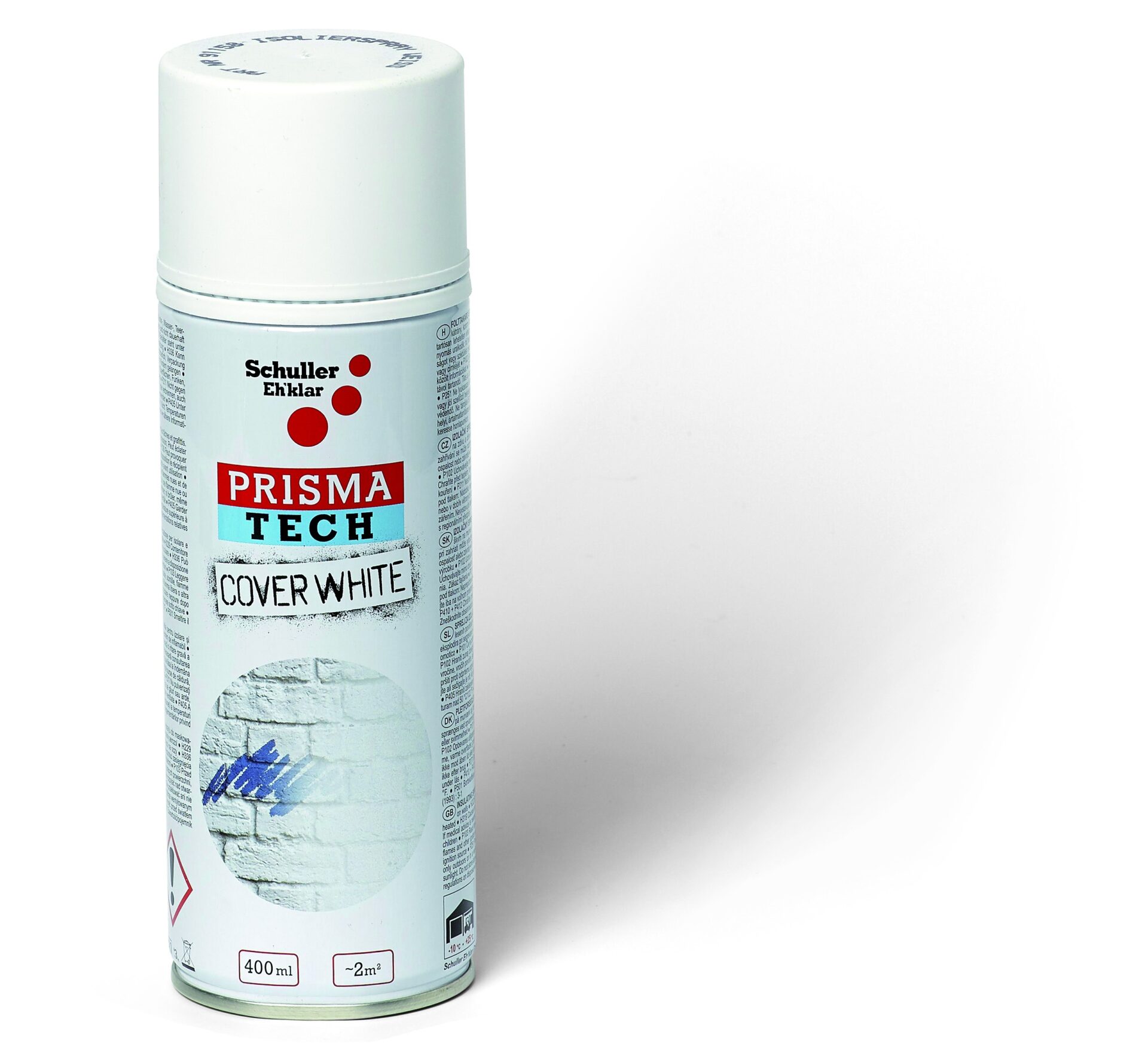 BARVNI SPREJ COWERWHITE – BELA 91158 AKRILNI IZOLIRNI 400 ML