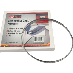 LIST ZA TRAČNO ŽAGO 1575 X 6,3 X 0,4 mm LZT-230