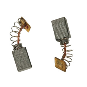 KRTAČKE ZA ELEKTROMOTOR 5,9X9,9X14,3MM iz kakovostnega grafita z bakreno pletenico in vzmetjo za servisiranje električnih motorjev.