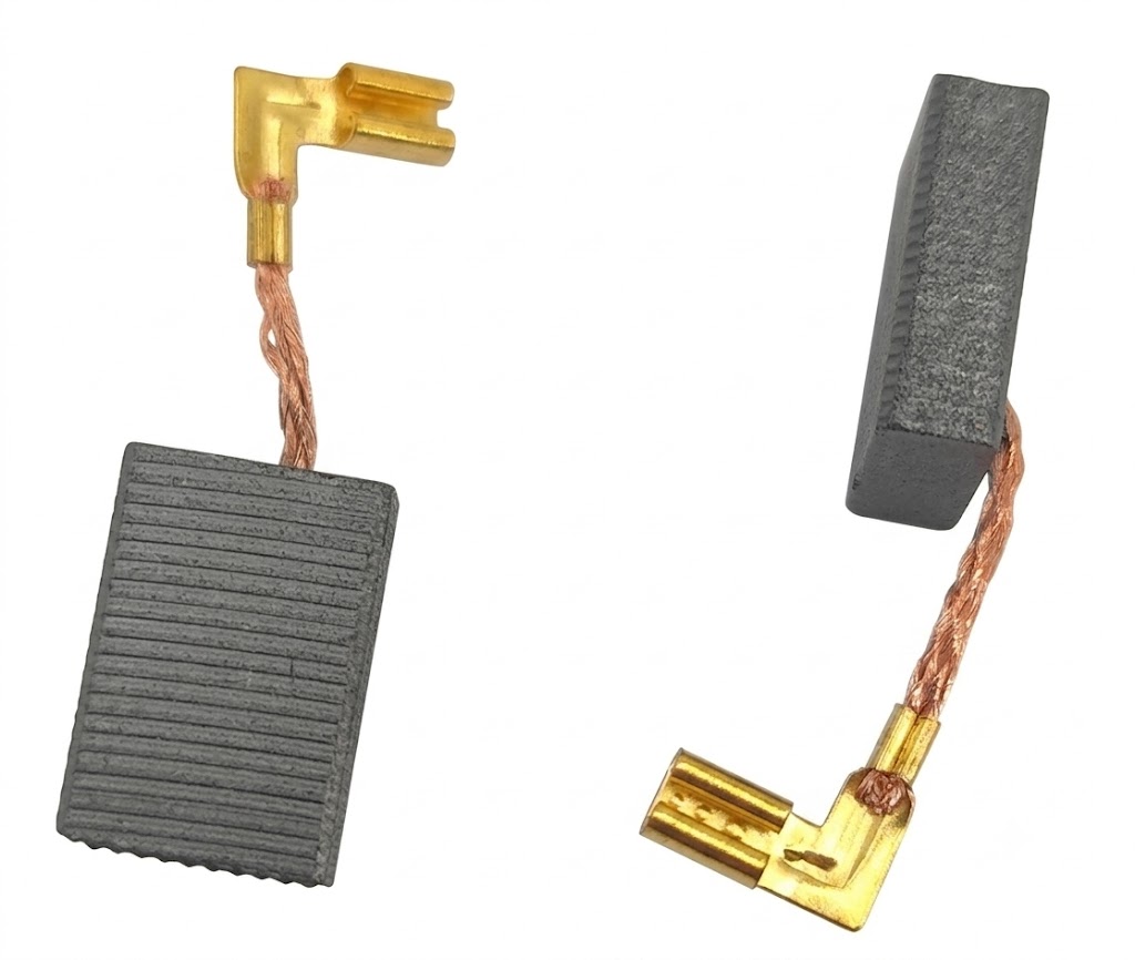 KRTAČKE ZA ELEKTROMOTOR 5 X 11 X 16 mm nadomestne grafitne oglene ščetke z integrirano vzmetjo in kontaktom za hitro popravilo ročnega električnega orodja.KRTAČKE ZA ELEKTROMOTOR 5 X 11 X 16 mm nadomestne grafitne oglene ščetke z integrirano vzmetjo in kontaktom za hitro popravilo ročnega električnega orodja.