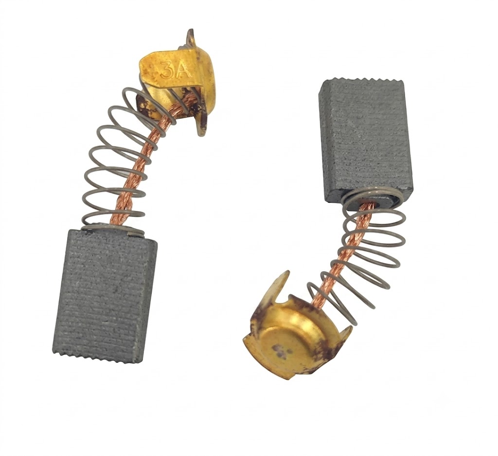 KRTAČKE ZA ELEKTROMOTOR 5 X 11 X 16 mm nadomestne grafitne oglene ščetke z integrirano vzmetjo in kontaktom za hitro popravilo ročnega električnega orodja.KRTAČKE ZA ELEKTROMOTOR 5 X 11 X 16 mm nadomestne grafitne oglene ščetke z integrirano vzmetjo in kontaktom za hitro popravilo ročnega električnega orodja.