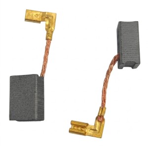 KRTAČKE ZA ELEKTROMOTOR 6 X 9 X 13 mm nadomestne grafitne oglene ščetke z integrirano vzmetjo in kontaktom za hitro popravilo ročnega električnega orodja.