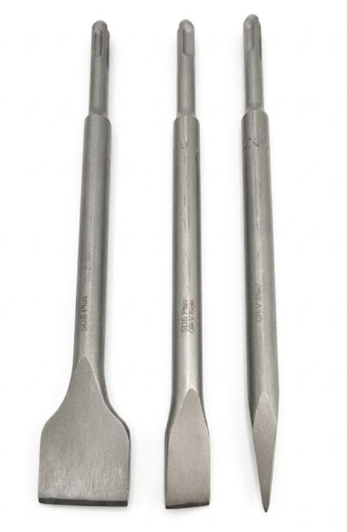 DLETA SET 3 KOS SDS PLUS (ŠPICA, PLOŠČATO IN ŠIROKO DLETO) SDSP-3SET