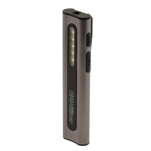 Svetilka LED 113mm UNI Li-Po UL20 z 3 W delovno LED svetilko, 2 W reflektorjem, magnetom in USB-C polnjenjem.