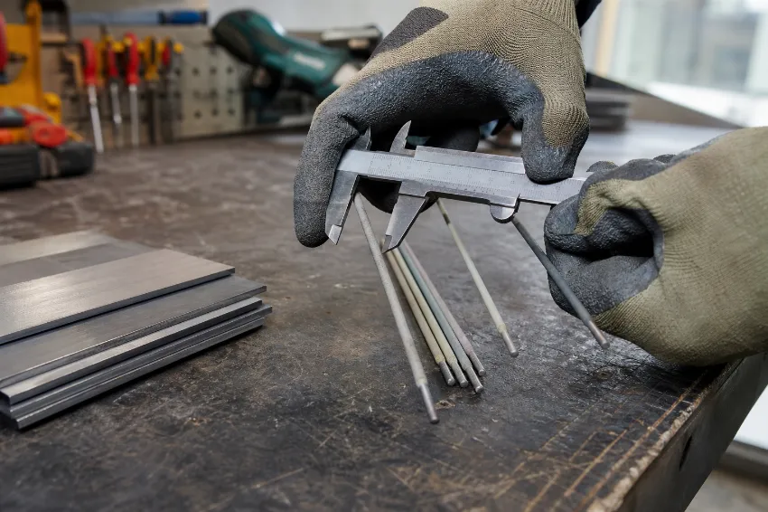 Izbira premera elektrode glede na material